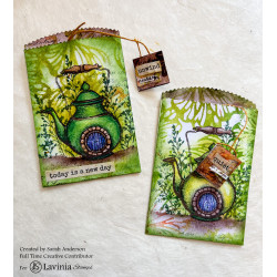 Lavinia Stamps Tea Leaf Dwelling Stamp