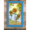 Lavinia Stamps Sunflower 2 Stamp