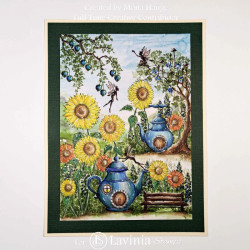 Lavinia Stamps Sunflower 2 Stamp