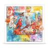 AALL & Create Loving Parrots Washi Tape 155 Layer-It-Up
