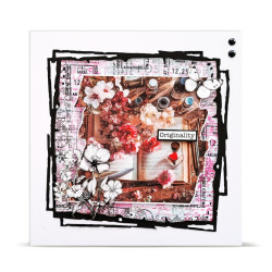 AALL & Create Feathered Words Washi Tape 157 Layer-It-Up