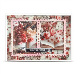 AALL & Create Feathered Words Washi Tape 157 Layer-It-Up