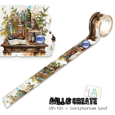 AALL & Create Scriptorium Leaf Washi Tape 160 Layer-It-Up