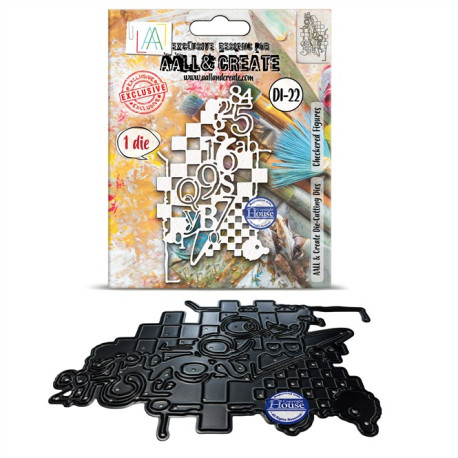 Aall&Create Cutting Dies 22 Checkered Figures