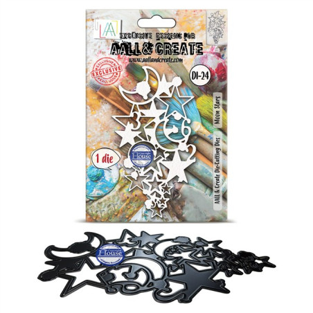 Aall&Create Cutting Dies 24 Moon Stars