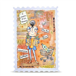 AALL & Create Stamp Set A7 1434 Dee Shops