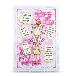 AALL & Create Stamp Set A7 1436 Mother Dee