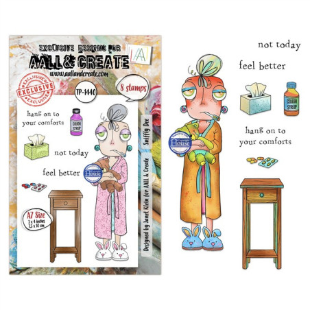 AALL & Create Stamp Set A7 1440 Sniffly Dee