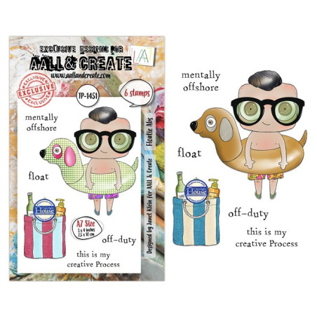 AALL & Create Stamp Set A7 1451 Floatie Abs