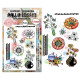 AALL & Create Stamp Set A6 1477 Funny Coquelicots