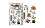 AALL & Create Stamp Set A6 1477 Funny Coquelicots