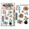 AALL & Create Stamp Set A6 1477 Funny Coquelicots