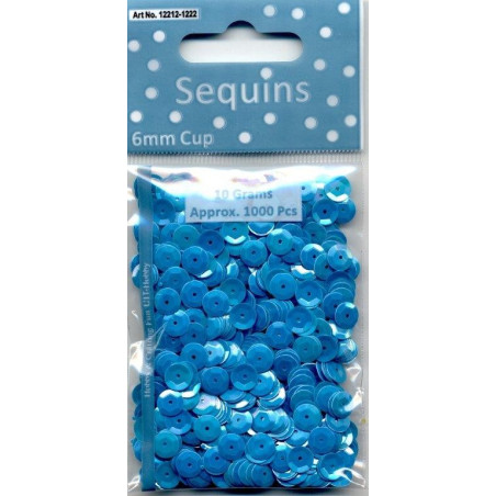 Pailettes Celesti 6 mm