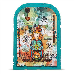AALL & Create Stamp Set A6 1478 Graphic Coquelicots