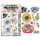 AALL & Create Stamp Set A6 1479 Lovely Coquelicots