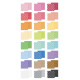 Doodlebug Design Gingham-Linen Rainbow Petite Prints Paper Pad 15x20cm