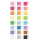 Doodlebug Design Swiss-Dot Rainbow Petite Prints Paper Pad 15x20cm