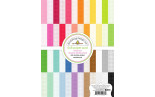 Doodlebug Design Swiss-Dot Rainbow Petite Prints Paper Pad 15x20cm