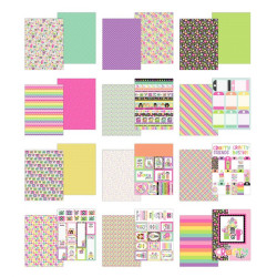 Doodlebug Design Color Me Crafty Paper Pad 15x20cm