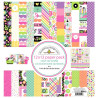Doodlebug Design Color Me Crafty Paper Pack 30x30cm