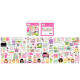 Doodlebug Design Color Me Crafty Odds & Ends 142 pezzi