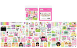 Doodlebug Design Color Me Crafty Odds & Ends 142 pezzi