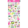 Doodlebug Design Color Me Crafty Icons Stickers