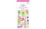 Doodlebug Design Color Me Crafty Crafty Girl Shape Sprinkles