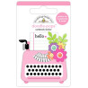 Doodlebug Design Color Me Crafty Just A Note Doodle-Pops