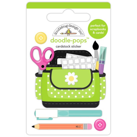 Doodlebug Design Color Me Crafty Crafty Girl Doodle-Pops