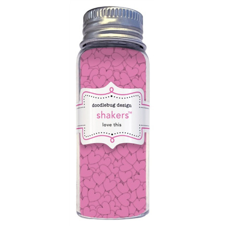 Doodlebug Design Color Me Crafty Love This Shakers