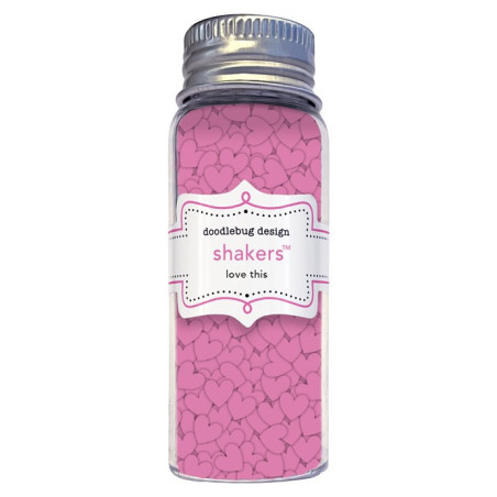 Doodlebug Design Color Me Crafty Love This Shakers