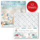 Craft&You Fun by the Sea Paper Set 12FOGLI 30x30cm