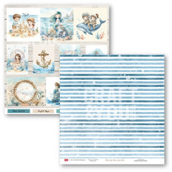 Craft&You Fun by the Sea Paper Set 12FOGLI 30x30cm