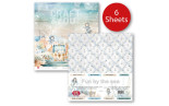 Craft&You Fun by the Sea Paper Set 6FOGLI 30x30cm
