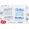 Craft&You Waves A6 Stencil