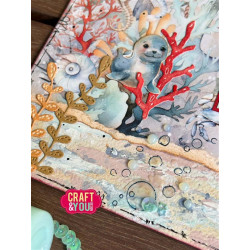 Craft&You Bubbles A6 Stencil