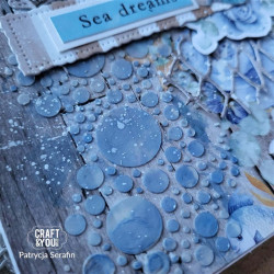 Craft&You Bubbles A6 Stencil