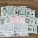 Craft&You Scale Pattern A6 Stencil