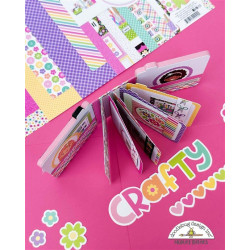 Doodlebug Design Color Me Crafty Paper Pad 15x20cm