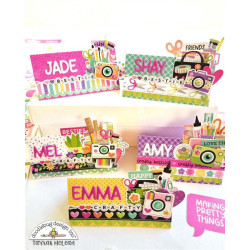 Doodlebug Design Color Me Crafty Paper Pack 30x30cm