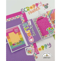 Doodlebug Design Color Me Crafty Paper Pack 30x30cm