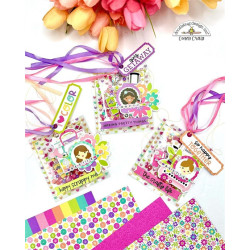Doodlebug Design Color Me Crafty Odds & Ends 142 pezzi