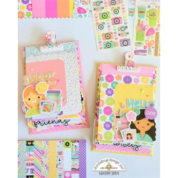 Doodlebug Design Color Me Crafty Odds & Ends 142 pezzi