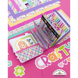 Doodlebug Design Color Me Crafty Chit Chat 101 pezzi