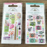Doodlebug Design Color Me Crafty Crafty Girl Shape Sprinkles
