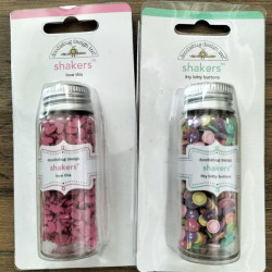 Doodlebug Design Color Me Crafty Love This Shakers