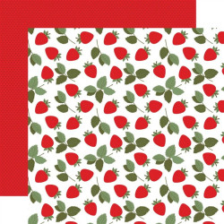 Echo Park Strawberry Fields Collection Kit 30x30cm