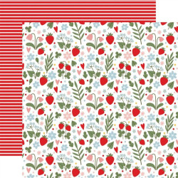 Echo Park Strawberry Fields Collection Kit 30x30cm