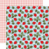 Echo Park Strawberry Fields Collection Kit 30x30cm